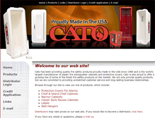 Tablet Screenshot of cato2007.com